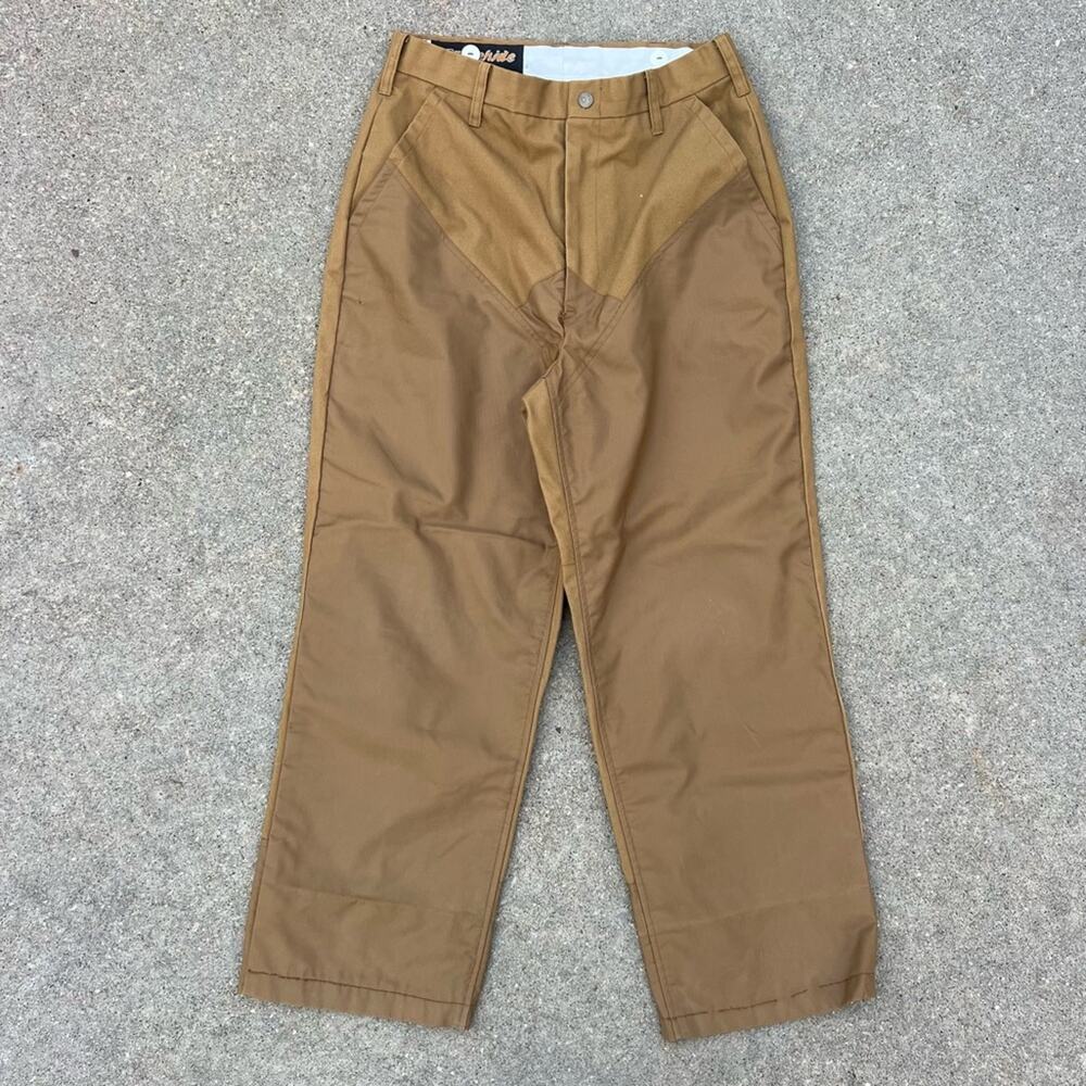 VTG 80s Gamehide Brushbuster II Brown Men's Field Hunting Pants TAG 32 (29x27)
